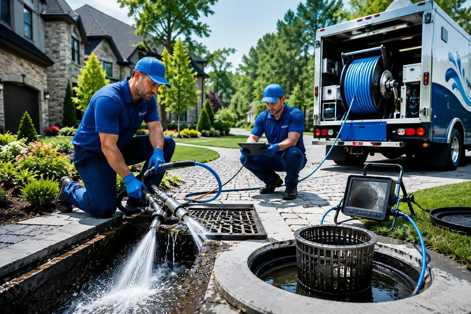 Local outdoor drain cleaning professionals in Corsicana, TX