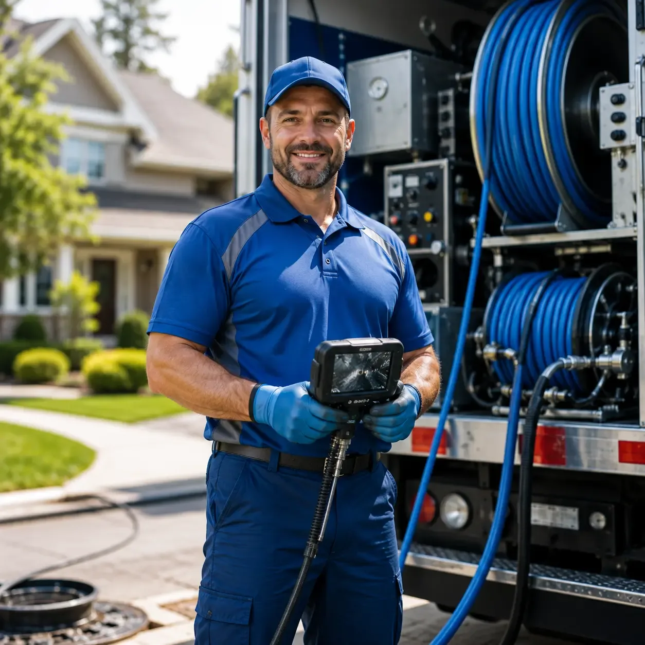 Local outdoor drain cleaning specialists in Corsicana, TX